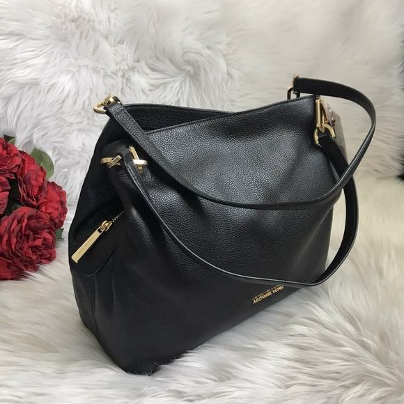 NWT MICHAEL KORS LEIGHTON LARGE SHOULDER TOTE - Picture 2 of 6